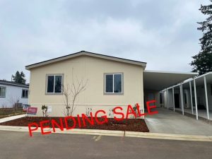 manufactured home pending sale