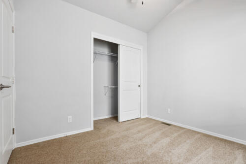 Floorplan D - White Cabinets - Stock Photo