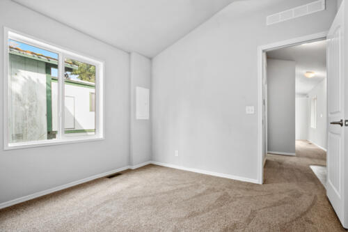 Floorplan D - White Cabinets - Stock Photo